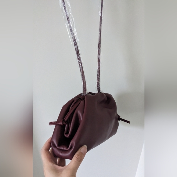 Lily & Bean burgundy leather clutch - Picture 4 of 7